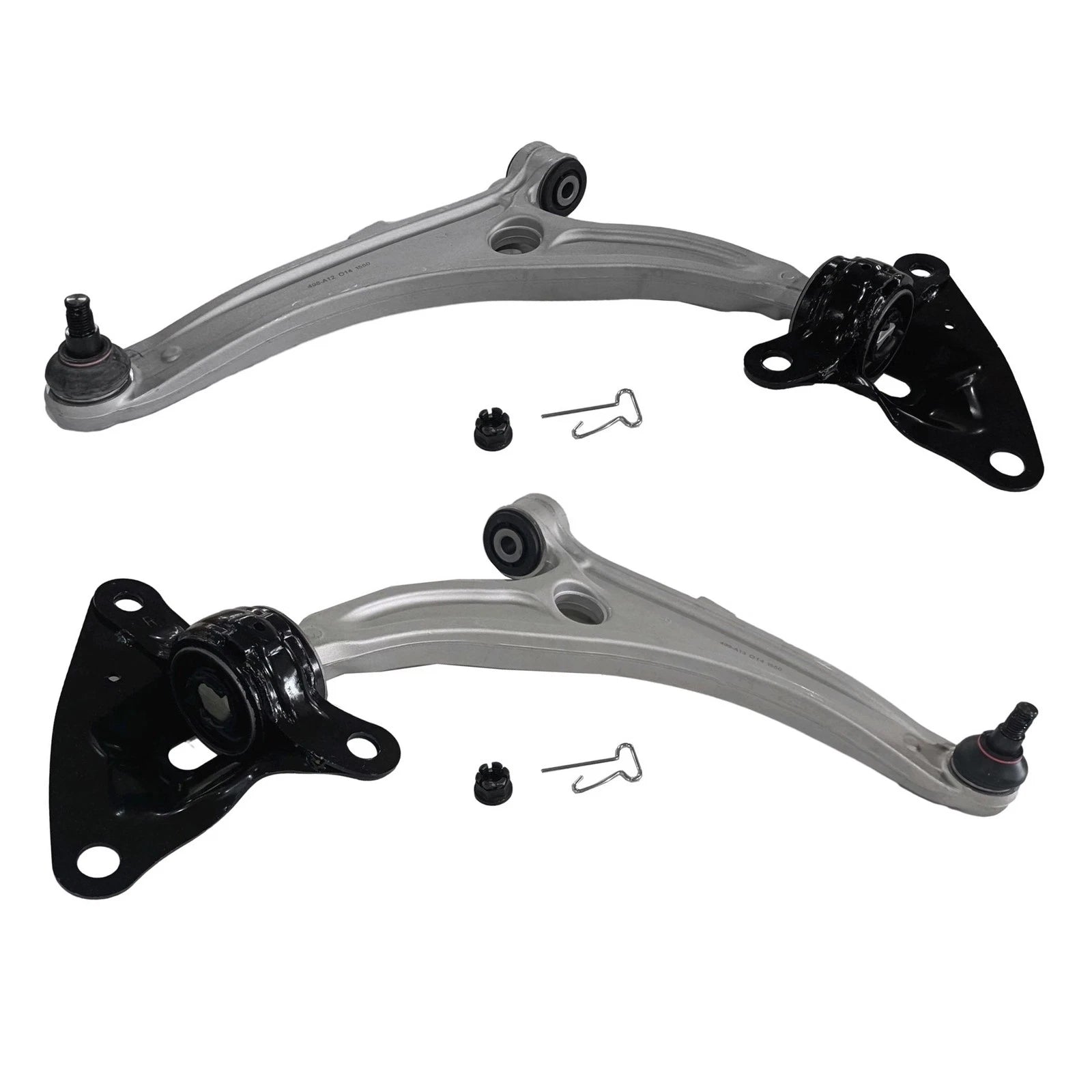 Set of 2 Front Lower Control Arms w/ Ball Joints for Honda CR-Z (2011–2016) 524-585 524-586