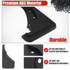 Set of 4 Mud Flaps Splash Guards for Ford Bronco Sport (2022)