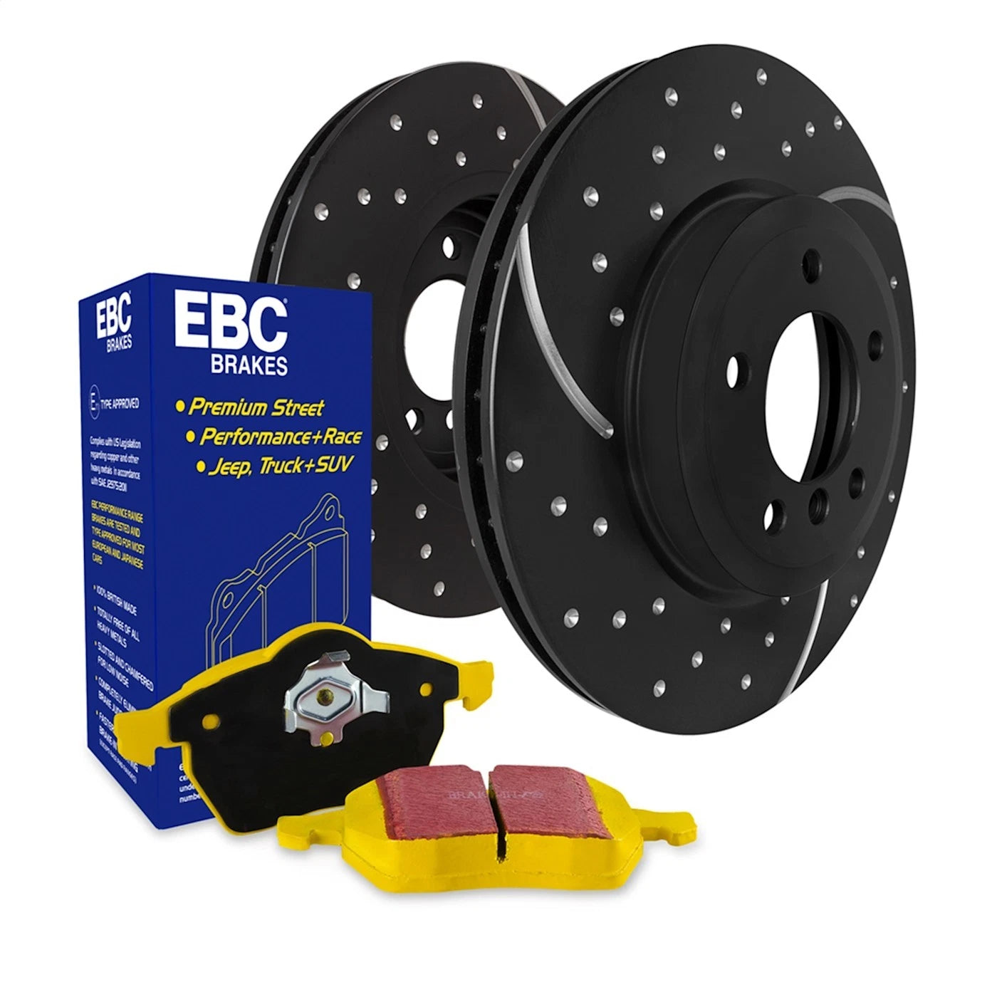 2X Brake Disc and Pad Kits for Ford F350 F450
