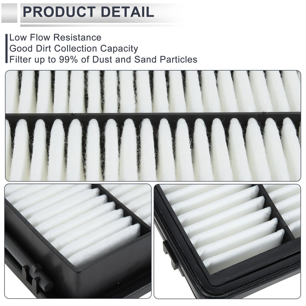 Car Air Filter No.C28040 for Hyundai Tucson TL TLE (2015–2020) 1 Pc