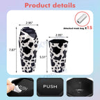 Luxury Automatic Trash Can for Car Front or Rear Cup Holder (2024-2024)