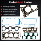 Cylinder Head Gasket Set for GMC Acadia, Saturn Outlook (2007–2008)