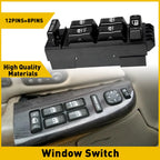 Front Power Window Switch Master for GMC Sierra 1500 2500 Yukon (2000–2002)