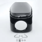 7" Round Headlight Fairing Kit for Motorcycle (w/ Smoke Windscreen)