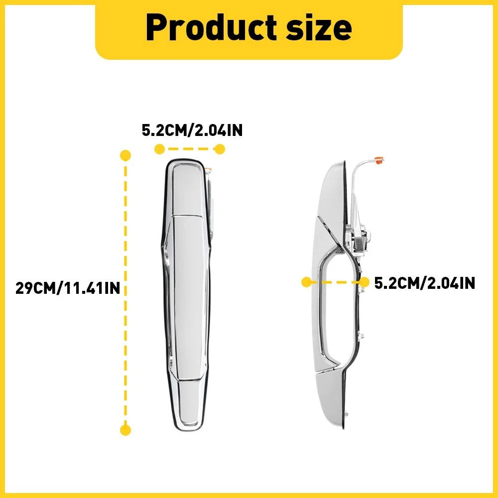 Rear Exterior Right Side Door Panel Handle for Chevrolet Avalanche (2007–2013)