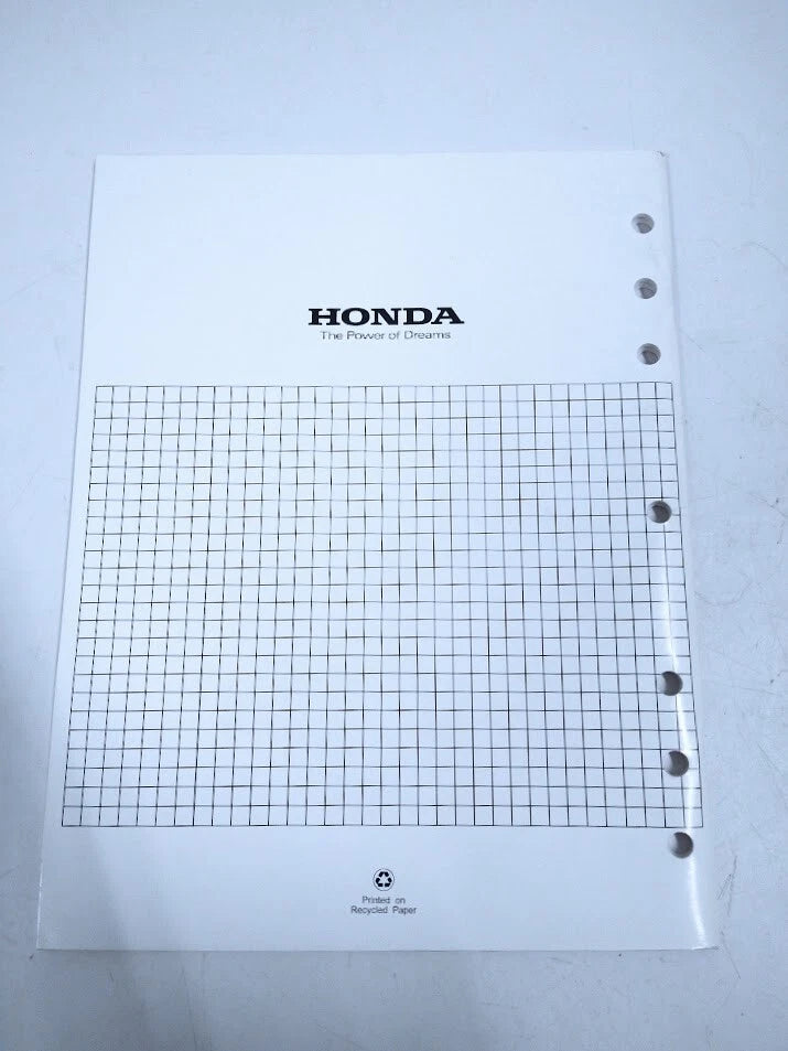Carburetion Manual for Honda Marine TM044Z