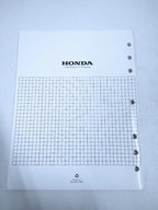 Carburetion Manual for Honda Marine TM044Z