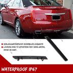 Smoked Black Lens Rear Bumper Reflector Tail Lights for Cadillac XTS (2013–2017)