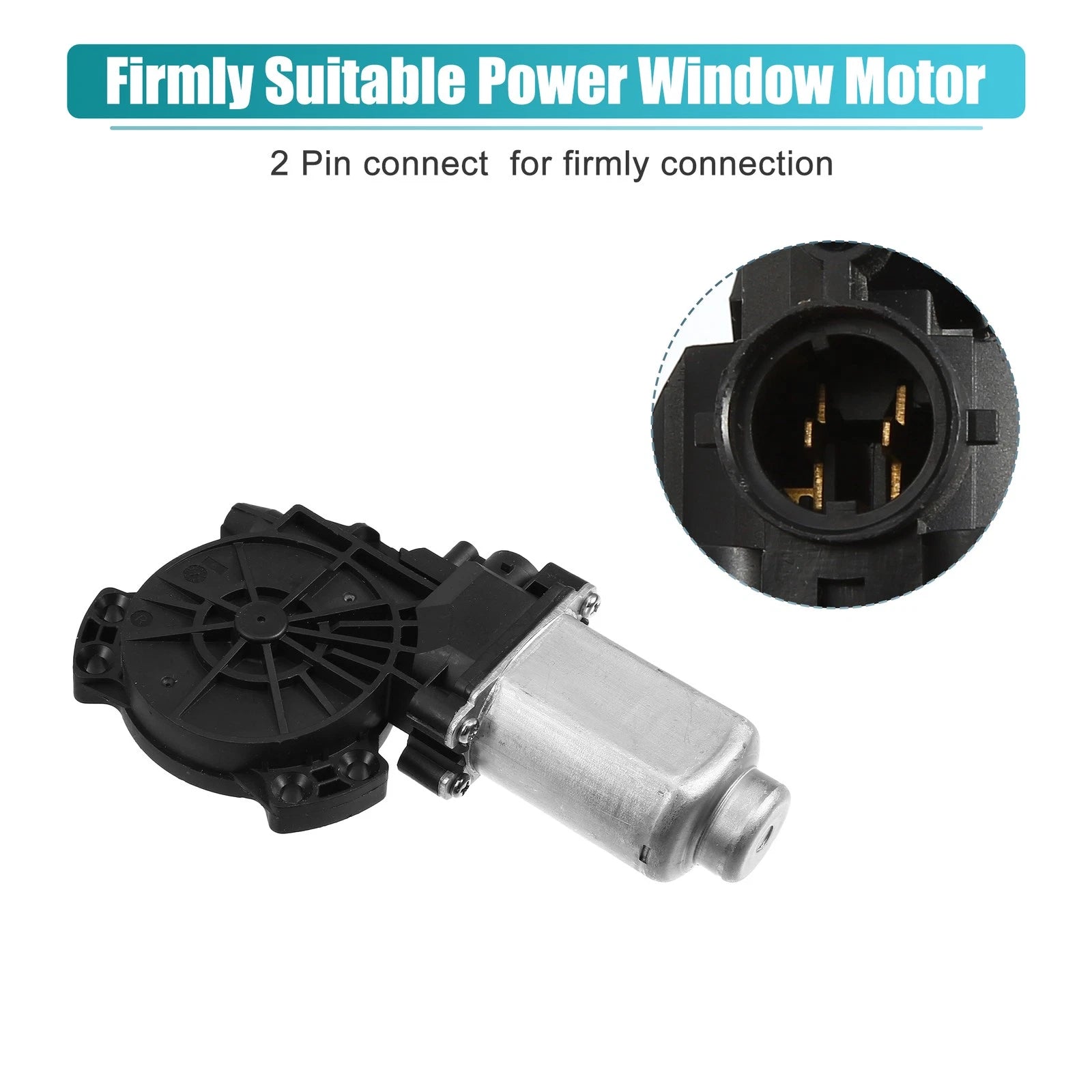 Front Right Power Window Regulator Lift Motor for Hyundai Sonata (2011–2014) 82460-3K001