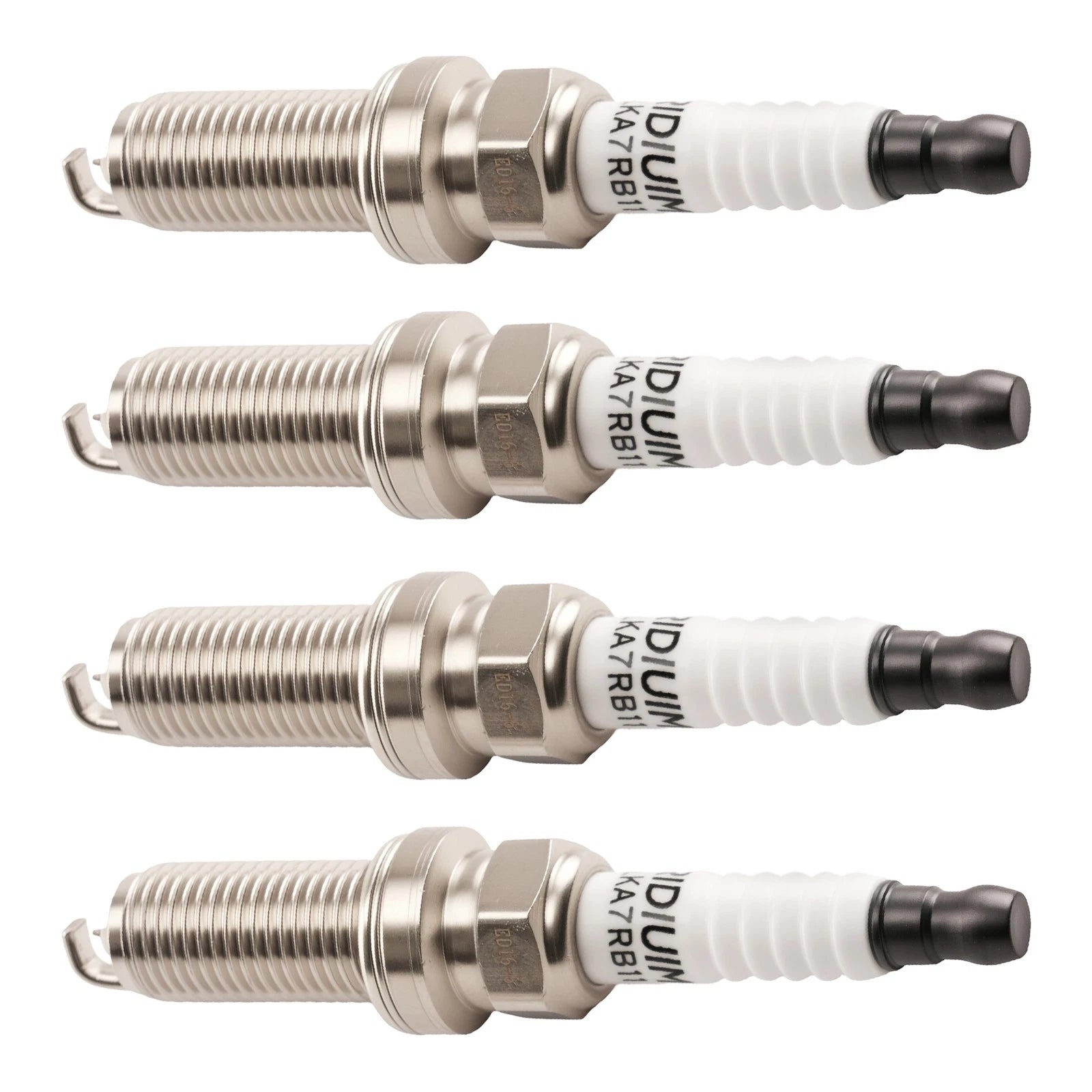 Set of 4 Spark Plugs for Toyota Prius 1.8L (2010–2015) 90919-01253 ILKAR7B11