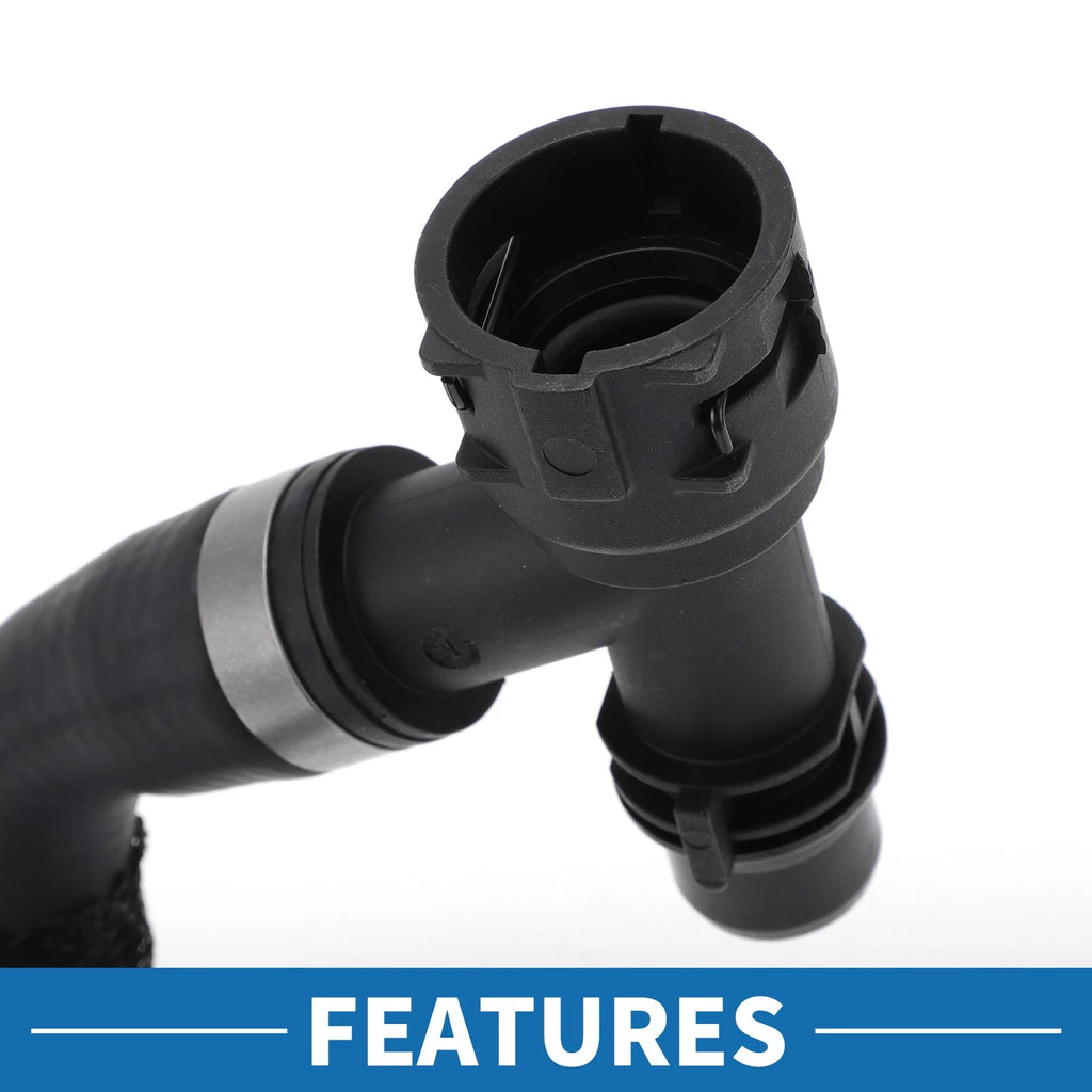 Engine Radiator Hose No. 64219363338 for BMW 230i (2017–2020) Rubber Black