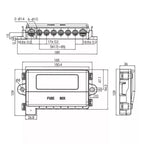 Midi Fuses Box for Automotive RVs & Boats