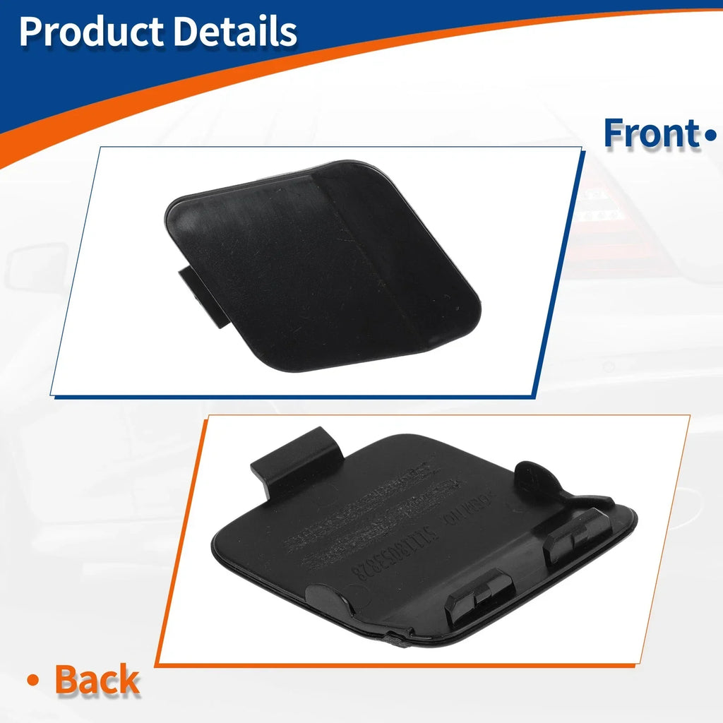 Tow Hook Cover for BMW 114i Unpainted (2012-2014)