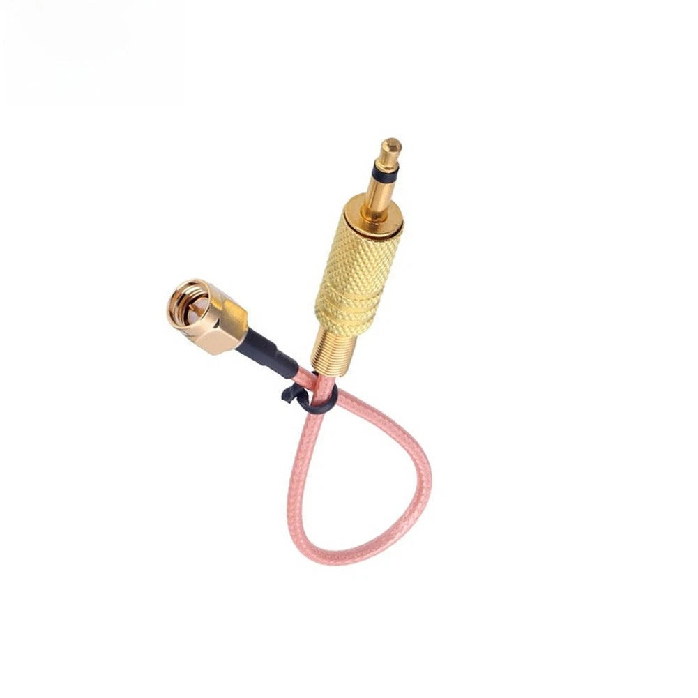 SMA Male to 3.5mm Audio Connector RG316 Coaxial Cable 15cm Gold Plated
