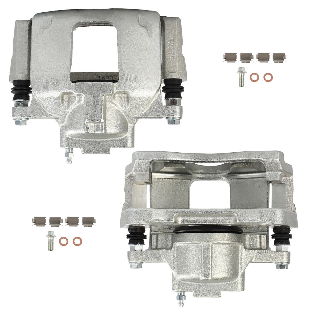 Set of 2 Front Brake Calipers for Jeep Wrangler (2013–2017)