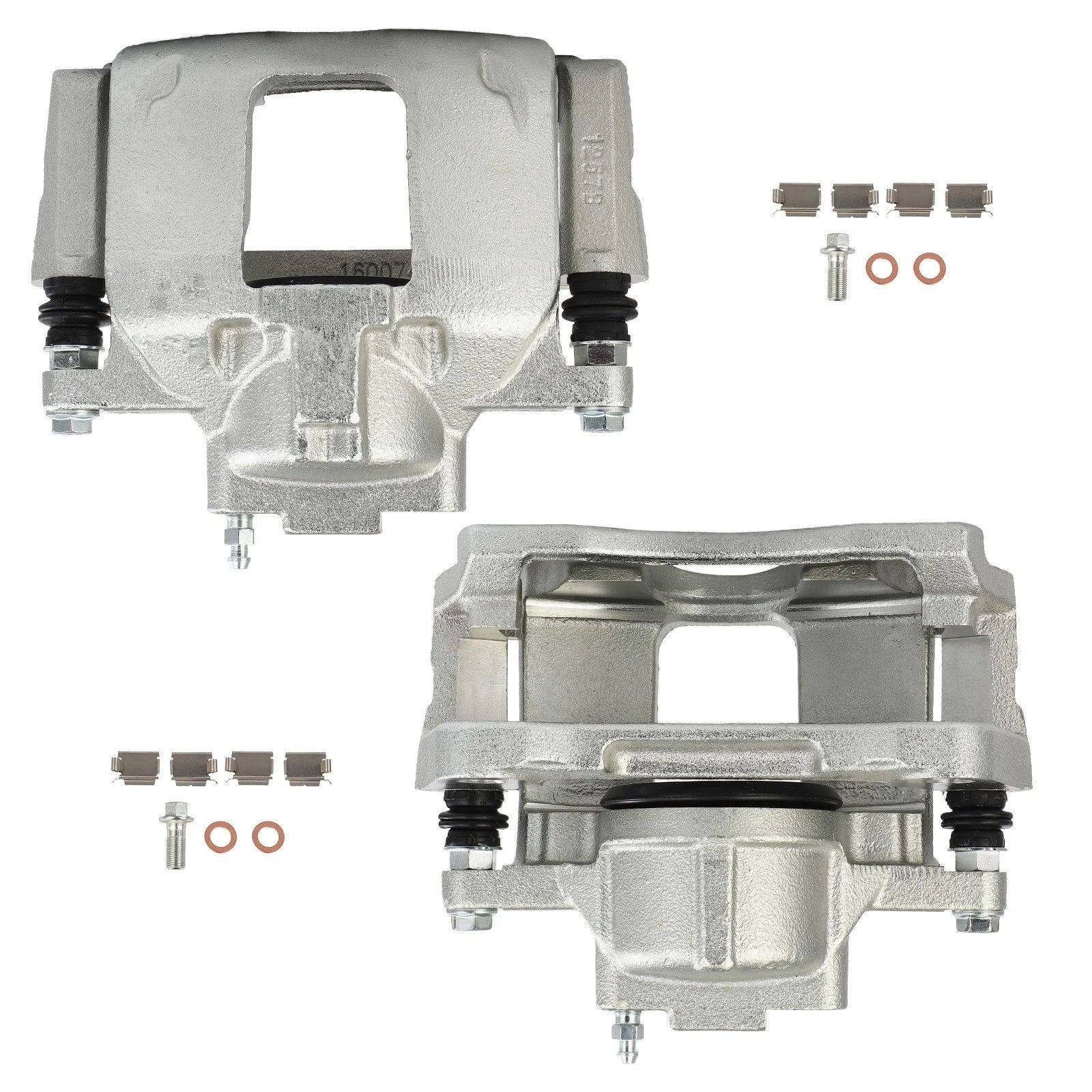 Set of 2 Front Brake Calipers for Jeep Wrangler (2013–2017)