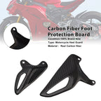 Real Carbon Fiber Foot Board for Ducati Panigale V4 V4S V4R V2 (2018–2025)