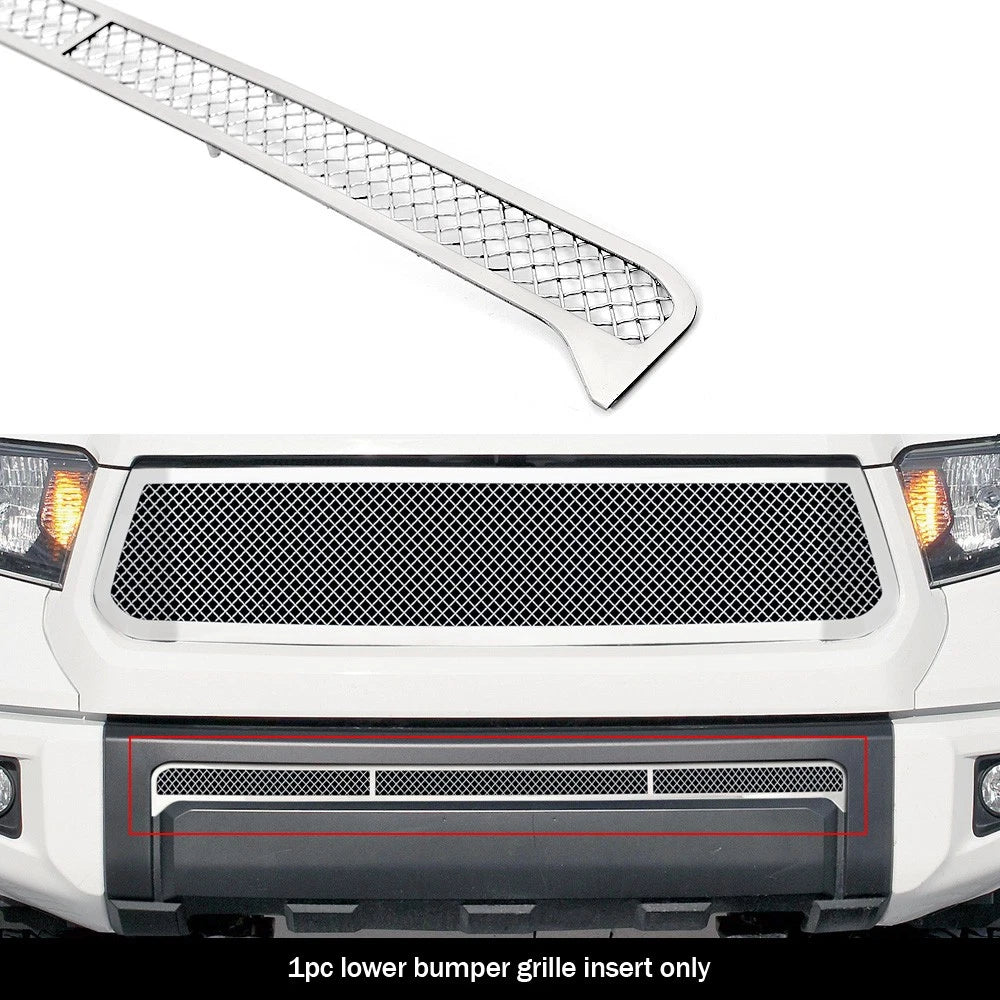 Stainless Chrome Mesh Grille Insert for Toyota Tundra (2014–2021)
