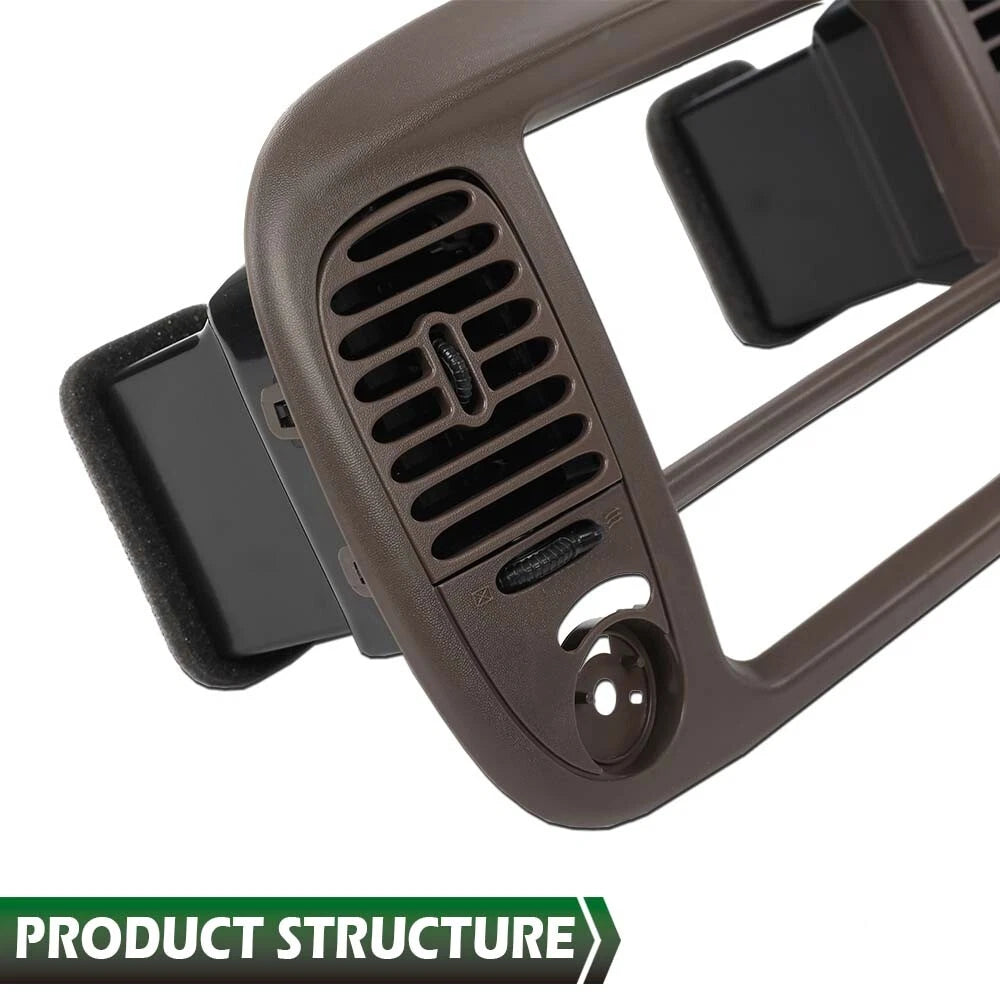 Dash Panel Trim Bezel for Ford F150 Expedition (1997–2003) Brown