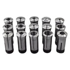 15 Piece Set 5C Round Collet for TIR Precision Machining (0.0005")