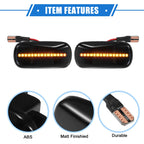 1 Pair LED Side Marker Turn Signal Light for Honda S2000 (2008–2009)
