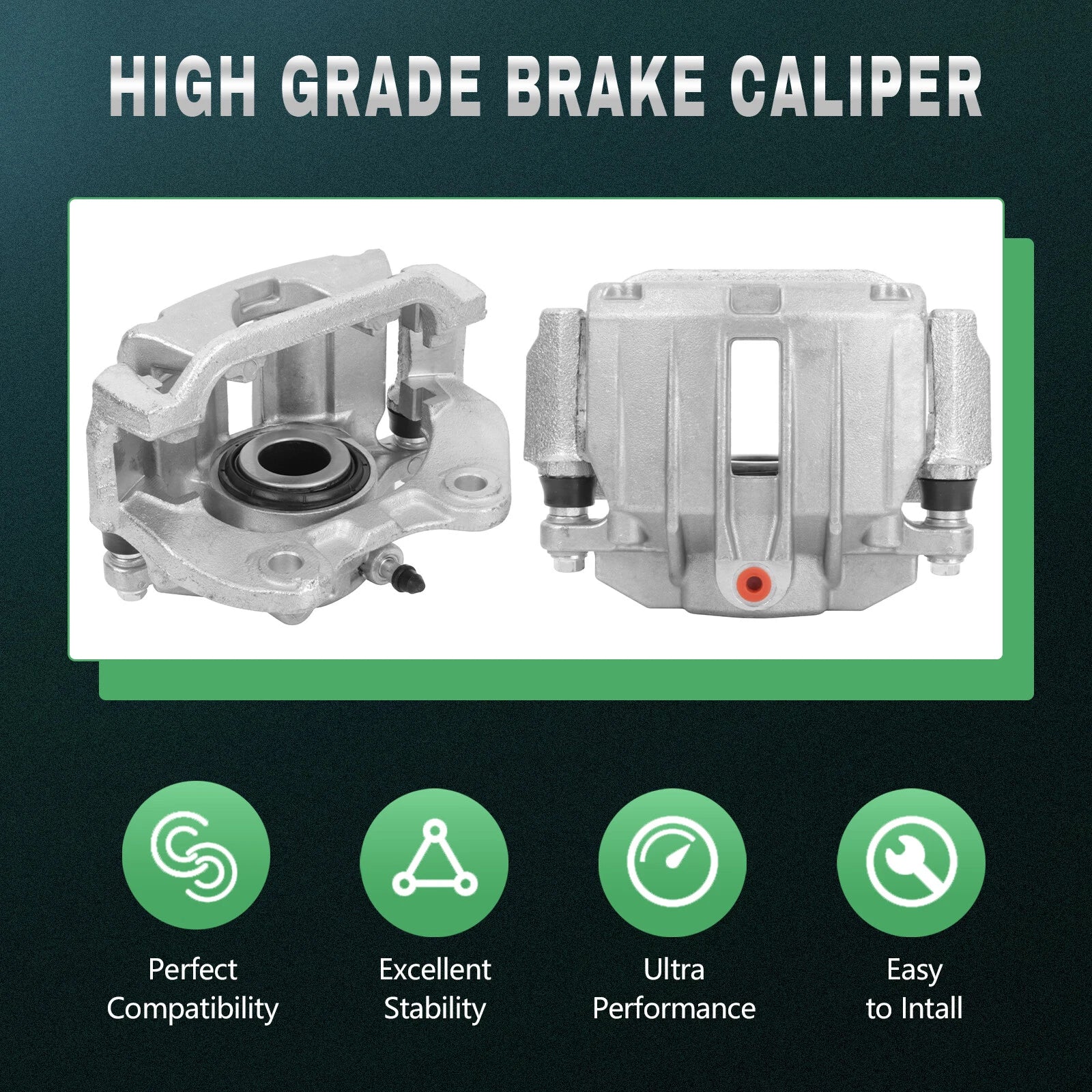 Rear Left Brake Caliper for Chevy Silverado 1500 (1999–2023)