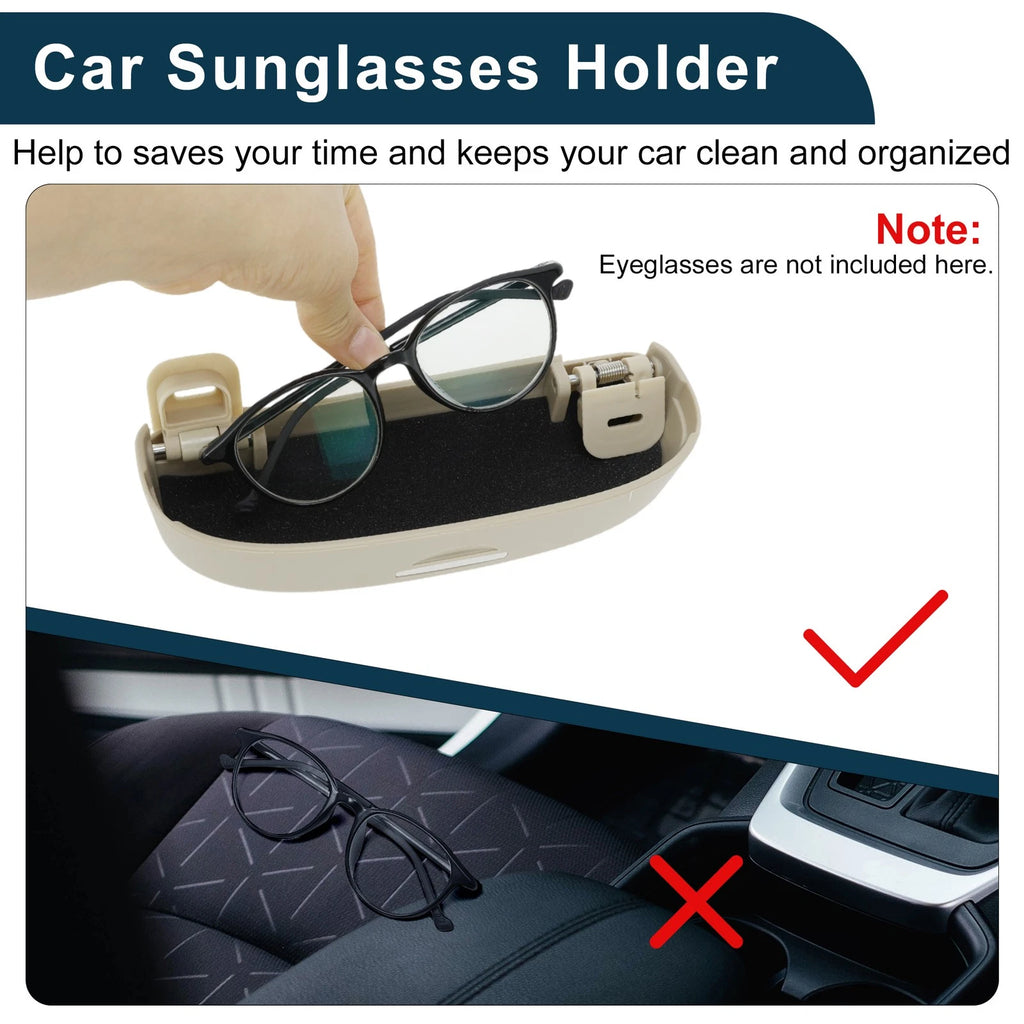 Sunglasses Case for Ford Kuga 3 MK3 ST-Line (2020–2025) Beige