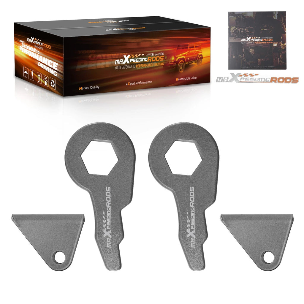 2" Front Leveling Kit for Silverado 1500 HD (2001–2006) - Forged Keys, Carbon Steel