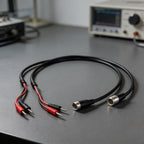 Dual Banana Connector BNC Test Leads 120cm for Oscilloscope (N/A)