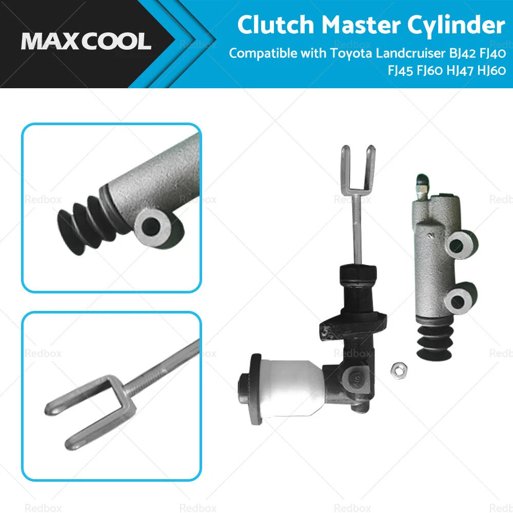 Clutch Master Cylinder for Toyota LandCruiser FJ40 FJ45 FJ60 HJ47 HJ60 (1970–1989)