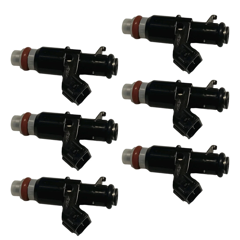 Set of 6 Fuel Injectors for Acura TL Honda Odyssey Accord Pilot Saturn Vue