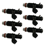 Set of 6 Fuel Injectors for Acura TL Honda Odyssey Accord Pilot Saturn Vue