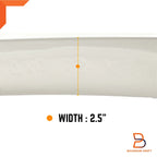 White Fender Flare Arch for Toyota Hilux Ute Vigo MK6 2005-2011 Double Cab