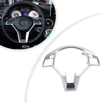 Steering Wheel Trim Cover in Silver for Mercedes-Benz C218 CLS Coupe (2012–2018)