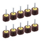 Set of 10 80 Grit Sanding Discs for Metal and Non-Metallic Materials