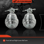 2X Front Lower Ball Joint for Jeep Grand Cherokee (1999–2004) Wrangler