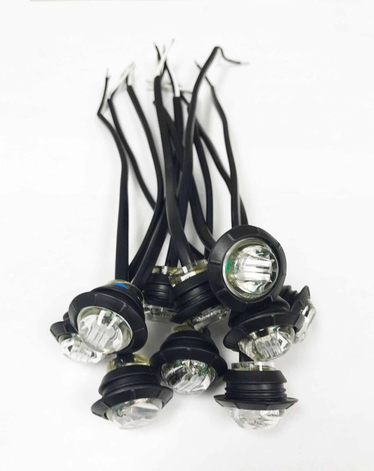 Set of 10 LED Marker Clearance Lights for Trailer Truck RV (24035)