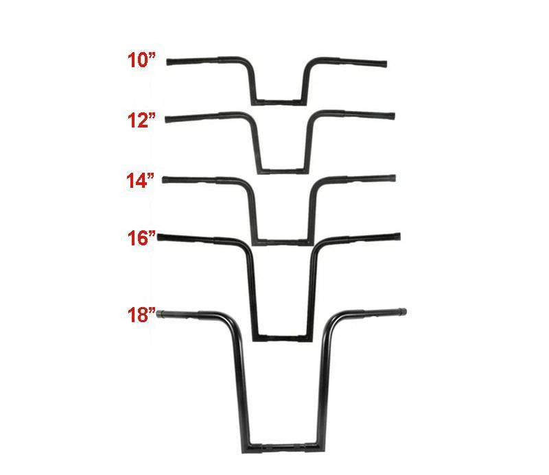 Ape Hanger Handlebar for Harley Sportster 883 1200 FLST (10" 12" 14" 16" 18")