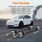 Front Axle Half Shaft for Tesla Model Y (2020–2023)