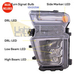 Driver Side LED Headlight Assembly for Chevy Silverado 2500HD 3500HD (2020–2023)