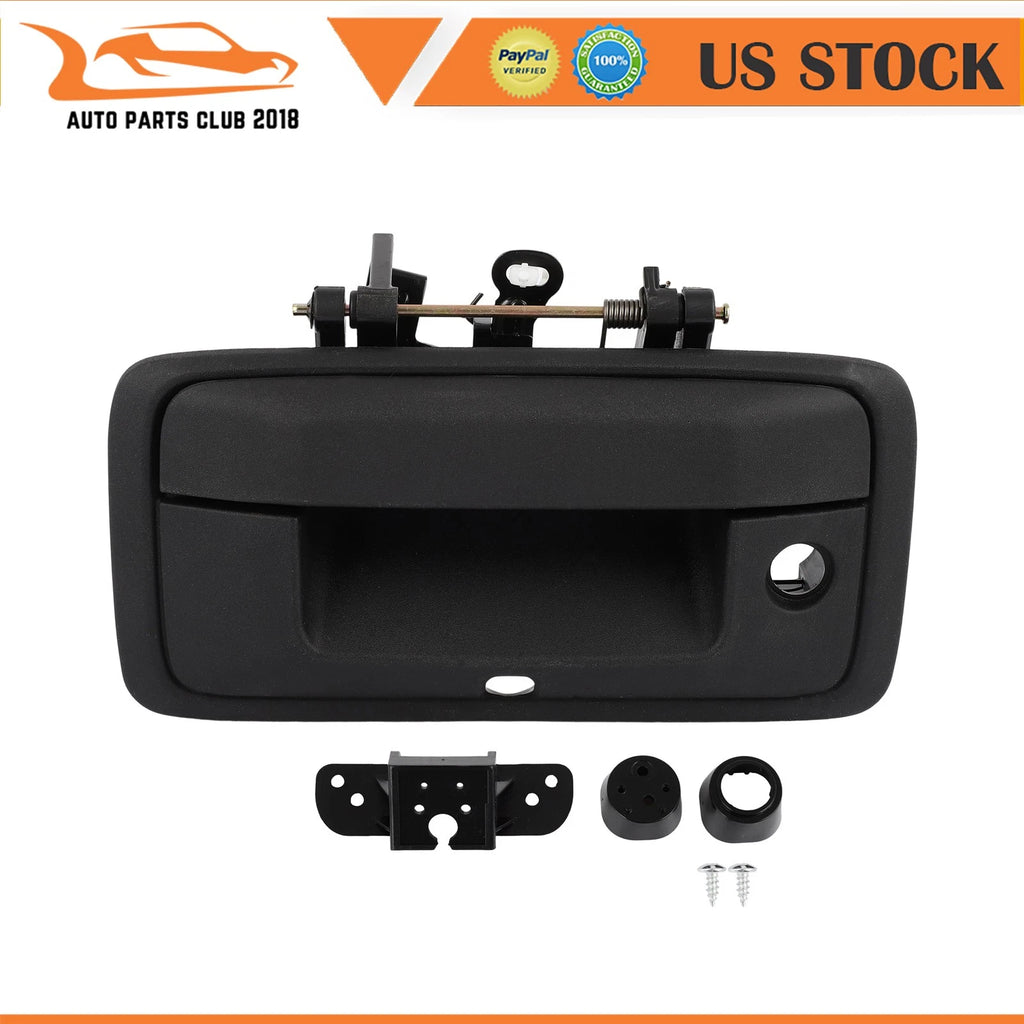 Tailgate Handle with Key and Camera Hole for Chevy Silverado GMC Sierra (2016–2019)