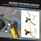 Hydraulic Brake Cable Clutch Levers for Suzuki RM85 RM125 RM250 RMZ450 (2001–2023)
