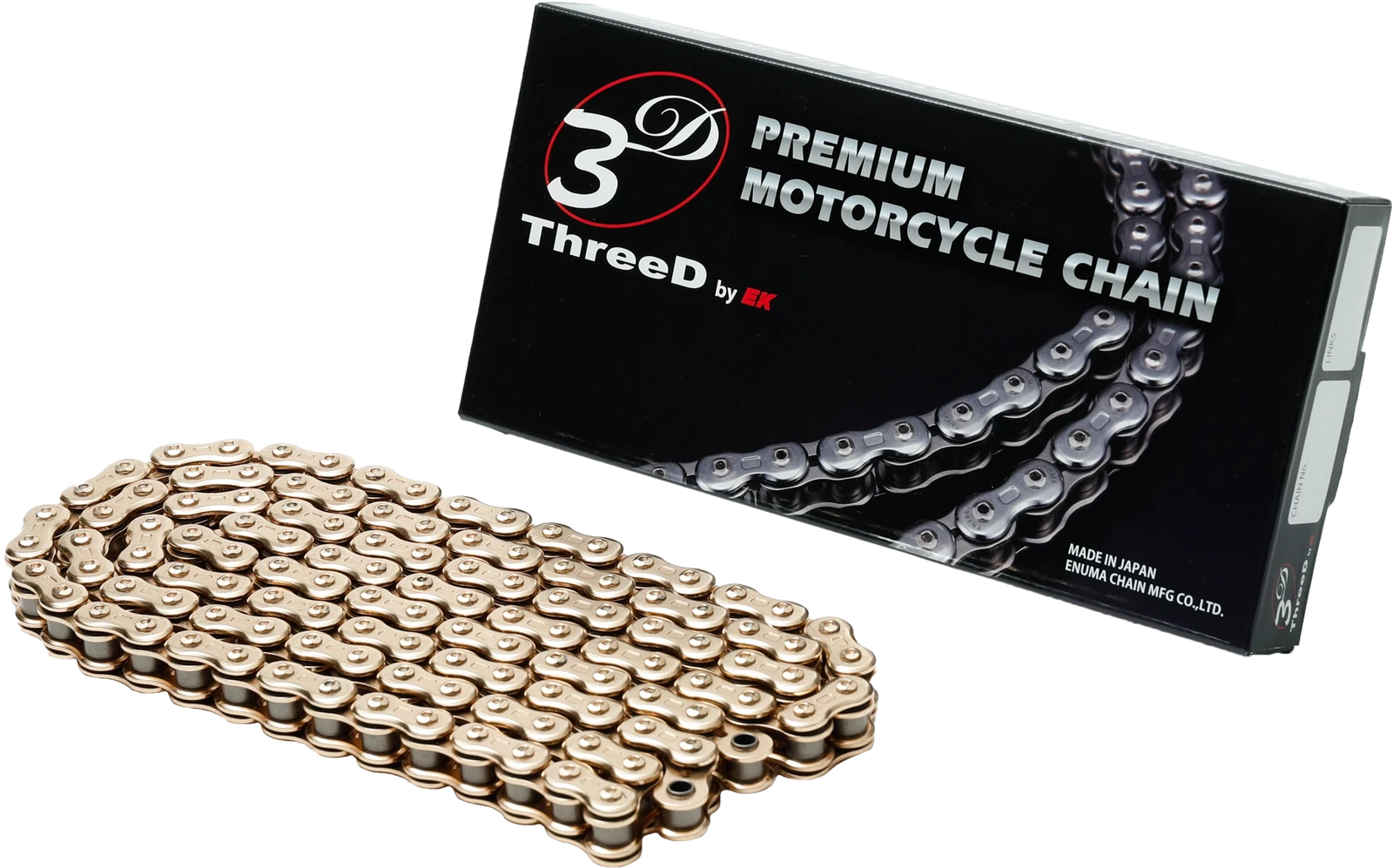 Chain Gp Rv Nx2 Ring 520 120L Gold for Motorcycle