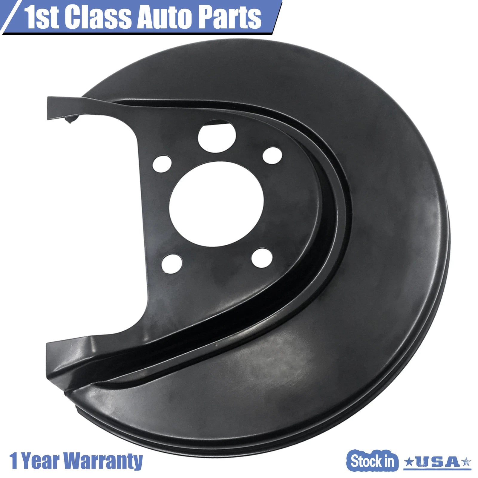 Rear Left Brake Dust Shield for Volkswagen Golf Jetta (1998–2010)