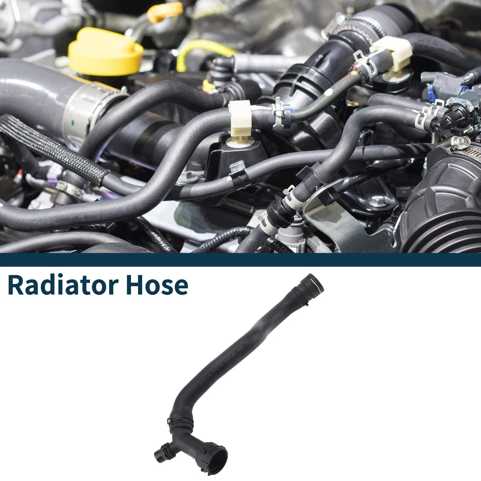 Upper Radiator Hose for Audi A4 Quattro (2017–2025) No. 8WD122101