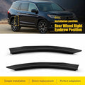 2X Rear Door Wheel Arch Molding L+R for Honda Passport/Pilot (2019–2022)
