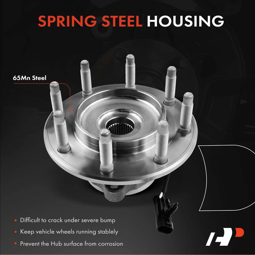 Front Wheel Bearing & Hub Assembly for Chevrolet Silverado 3500 (2001–2019)