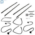 17PCS Weatherstripping Seals Kit for GMC Caballero & Chevrolet El Camino (1978–1987)