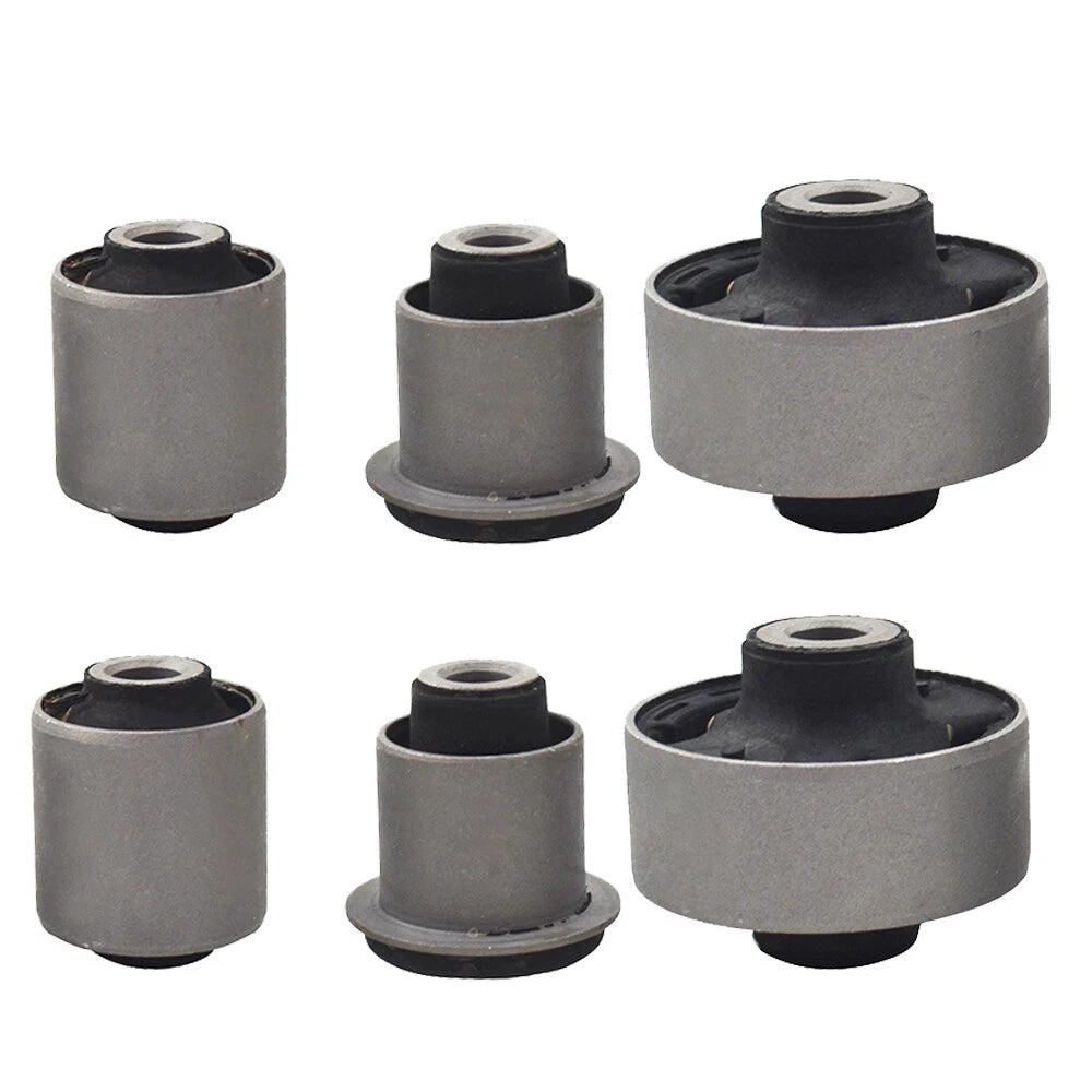 Set of 6 Front Lower Control Arm Bushings for Acura TSX (2004–2008)