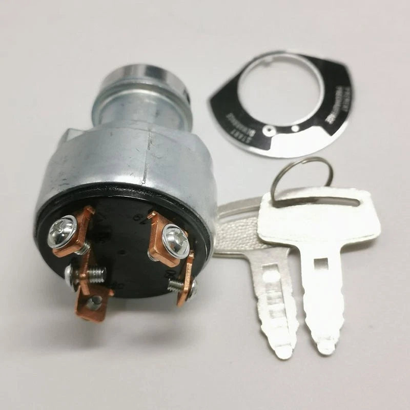 Ignition Key Switch for Kubota D722 D902 D905 D1005 D1105 D1105-T (1E013-63590)
